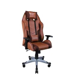 Sunview PU Leather Brown Gaming Chair with Neck &a; Back Comfort-image-34