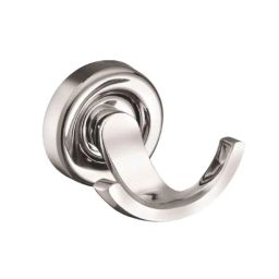 Somany Serene Stainless Steel Chrome Wall Mounted Double Robe Hook, 272130290021-image-55
