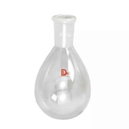 Lab Plus Eggplant Shape Flask 200ml Borosilicate Glass-1, LP-2055-18