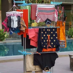 Steel Floor Cloth Dryer Stand 702TNC-image-66