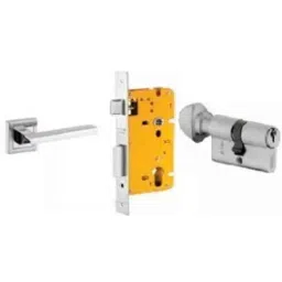Dorset ML Series Piera 60mm Stainless Steel Patina Finish Door Handle Lock Set with Knob &a; Key-picture-45