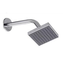 Kingsbury Square Black 4X4 Over Head Shower Without Arm, BFS- 216-picture-19
