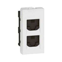 Legrand Arteor RJ11 Jack Type Square White Telephone Socket With Shutter, 5734 26 (Pack of 20)-picture-34
