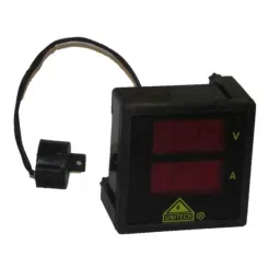 Unitech Digital 300V Volt Ampere Dual Display Meter, Current Rating: 60 A-15