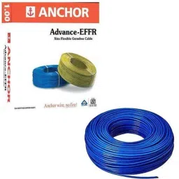 Anchor 10 Sqmm Blue FR-LSH Higher Size Industrial Flexible Cable, 27550, Length: 90 m-picture-23