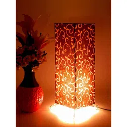 Tucasa Floor Cum Table Printed Lamp, LG-638, Weight: 400 g-image-51