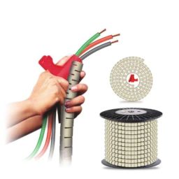 Noveau Safe-T-1ST 16mm 10m Virgin HDPE Ivory Cable Zipper, NSFZ16IY0010-image-48
