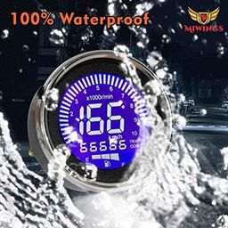 Miwings Digital Speedometer LCD Screen Display Comes in Multicolor for All Royal Enfield image 5