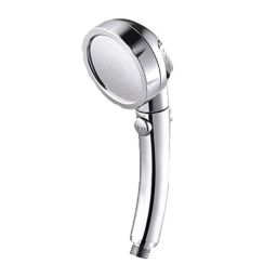 IRIS ABS Chrome Finish Handheld Shower with On/Off Pause Switch &a; 3 Spray Setting Showerhead-19