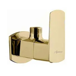 Aquieen Luxury Series Gold Angle Valve with Wall Flange Zura Collection-image-39