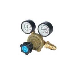 Ador Welding King 25lpm Single Stage Co2 Gas Regulator with Flow Gauge, S10.64.510.0063-42