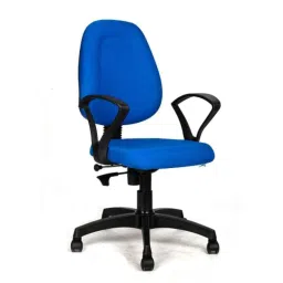 Teal Amara Mid Back PU Blue Ergonomic Office Chair-image-94
