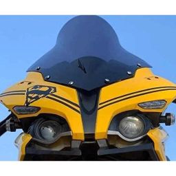 AOW Bike Visor Glass for Bajaj Pulsar 200RS (Black) B-42-31
