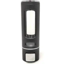 Prestige 400ml Plastic Black Liquid Soap Dispenser-image-74