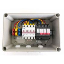 Daystar Three Phase Solar AC Distribution Box with 20 &a; 32A/4P AC MCB, 1 Pole AC SPD (Pack of 4)-18