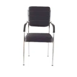 Da URBAN Acton Black Leatherette Visitor/Guest Chair-picture-22
