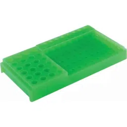 Abdos Polypropylene 96 Places PCR Workstation Rack With Lid, P11103-picture-37