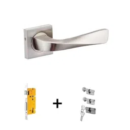 Dorset ML Series Noha ML NO OR 60mm Stainless Steel SC Finish Lock Set with Coin &a; Knob (Pack of 3)-picture-12