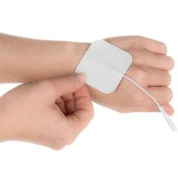 Physiotrex White Physiotherapy Self Adhesive Electrode Pads for Electronic Stimulators, IFT, TENS, EMS &a; Pulse Massagers-18