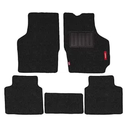 Elegant Carry 5 Pcs Polypropylene Black Carpet Car Floor Mat Set for Maruti Suzuki Zen-picture-31