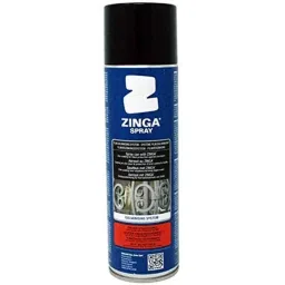 Zinga 500ml Matt Grey Aerosol Cold Galvanising Zinc Paint Primer Spray-image-10
