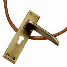 Harrison Collecte DE Chroma May Bach 250mm Stainless Steel Antique Finish Mortise Lock Set with Handle, 95743-picture-11