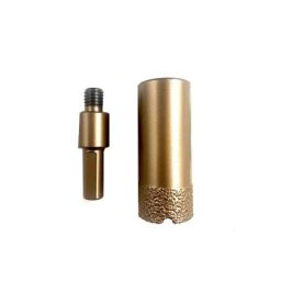 Jon Bhandari 25mm 2-in-1 Vacuum Brazing Diamond Core Drill Bit with Adapter, CB-5-picture-8