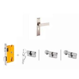 Dorset Elina HL ELN 8 inch Stainless Steel Lock Set with Coin &a; 70mm Knob Cylinder-picture-16