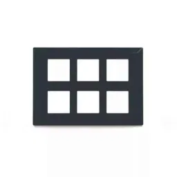 Schneider Electric Livia P0712 12 Module White Grid &a; Cover Frame (Pack of 5)-picture-2