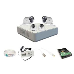 Hikvision 2MP 2 Bullet, 2 Dome &a; 4 Channel DVR Combo Kit-35