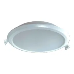 TENZ 12W 1200lm Cool White Polycarbonate Round Concealed LED Backlit Panel Light, LBCPR12 (Pack of 6)-24