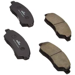 Uno Minda BR-1201 4 Pcs Alloy Steel Front Brake Pad Set for Mahindra Scorpio Crdi-image-66