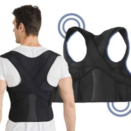 HealthSense PC-860 Posture Corrector with Back Support Belt for Men, Size: L-17