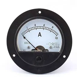 New Verma 0-100A Analog Round Shape Dial Panel Milli Ampere Ammeter-5