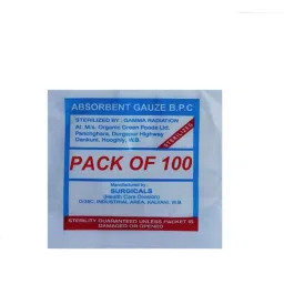 Agarwals 90cm Absorbent B.P.C. Sterile Gauze Swabs, AG-BPC-01 (Pack of 100)-image-31
