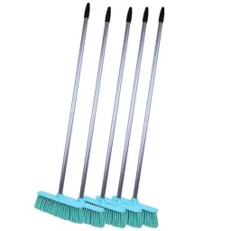 Zureni Heavy Duty Floor Cleaning Brush with Comfort Grip &a; Soft Bristles, ZU-FB19-5 (Pack of 5)-picture-17