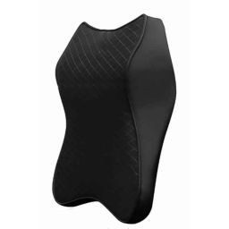 Deodap Memory Foam Black Neck Pillow for Car, 8595-10
