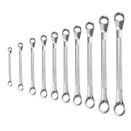 Eastman 10 Pcs Chrome Vanadium Steel Chrome Plated Silver Ring Spanner, KIT-E2007-10 SPL-picture-41