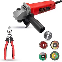 Walkers 800W 4 inch Angle Grinder with 5 Pcs Wheel &a; 8 inch Plier, WKCB481-image-46