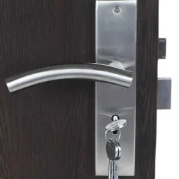 Homexpert MG1102 8 inch 60mm Stainless Steel Silver Ky Plate Mortise Door Lock Set-picture-11