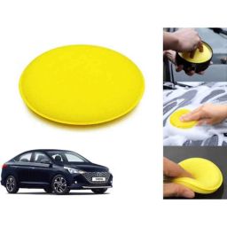Auto Pearl Polyurethane Beige Washing &a; Waxing Polish Foam Sponge for Verna T5 2020-picture-42