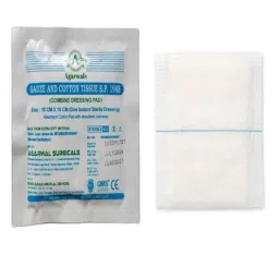 Agarwals 10x10cm Wool Premium Sterile Combine Dressing Surgical Pad, AGS-SHJG-654 (Pack of 20)-image-18