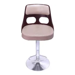 DPI LX-2 Metal Cream Bar Stool with 360 deg Revolving Swivel Seat for Bar, Cafeteria, Dining, Office &a; Shops-image-64