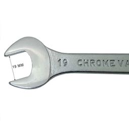B K Jagan &a; Co 18x19mm Chrome Vanadium Steel Matt Finish Double Open End Spanner image 3