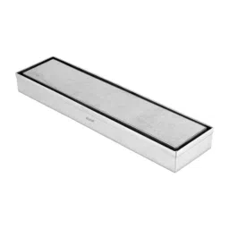 Ruhe 18x3 inch Stainless Steel 304 Brushed Finish Tile Insert Shower Drain Channel with Cockroach Trap, 16-0203-02-picture-38