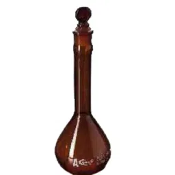 Glassco 100ml Amber Printing Boro 3.3 Glass Serialized Measuring Cylinder, 139.221.04A (Pack of 5)-16