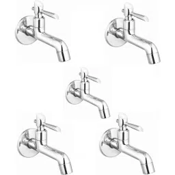 Prestige Croma Brass Chrome Finish Long Body Bib Tap (Pack of 5)-image-58