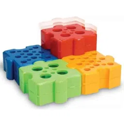 Abdos 151x135x66mm Polypropylene Puzzle Rack, P20211-12