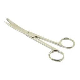 Forgesy NEO37 7 inch Silver Stainless Steel Blunt Sharp Curved Dressing Scissor-image-82