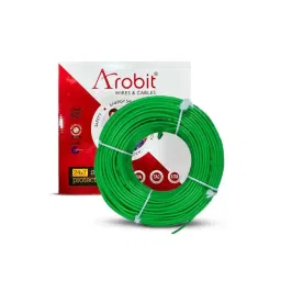 Arobit 1 Sqmm 90m Green Single Core FR PVC Insulated Multistrand Single Core Flexible Wire-image-64